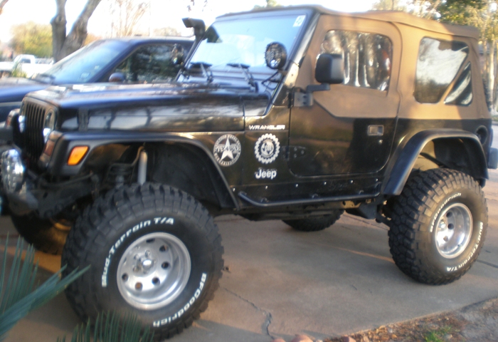 Cutting jeep tj rear fenders